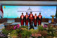 Ketua Pengadilan Negeri Fakfak Dony Hardiyanto, S.H., M.Hum., mengikuti Sidang Istimewa Laporan Tahunan Mahkamah Agung Republik Indonesia Tahun 2025